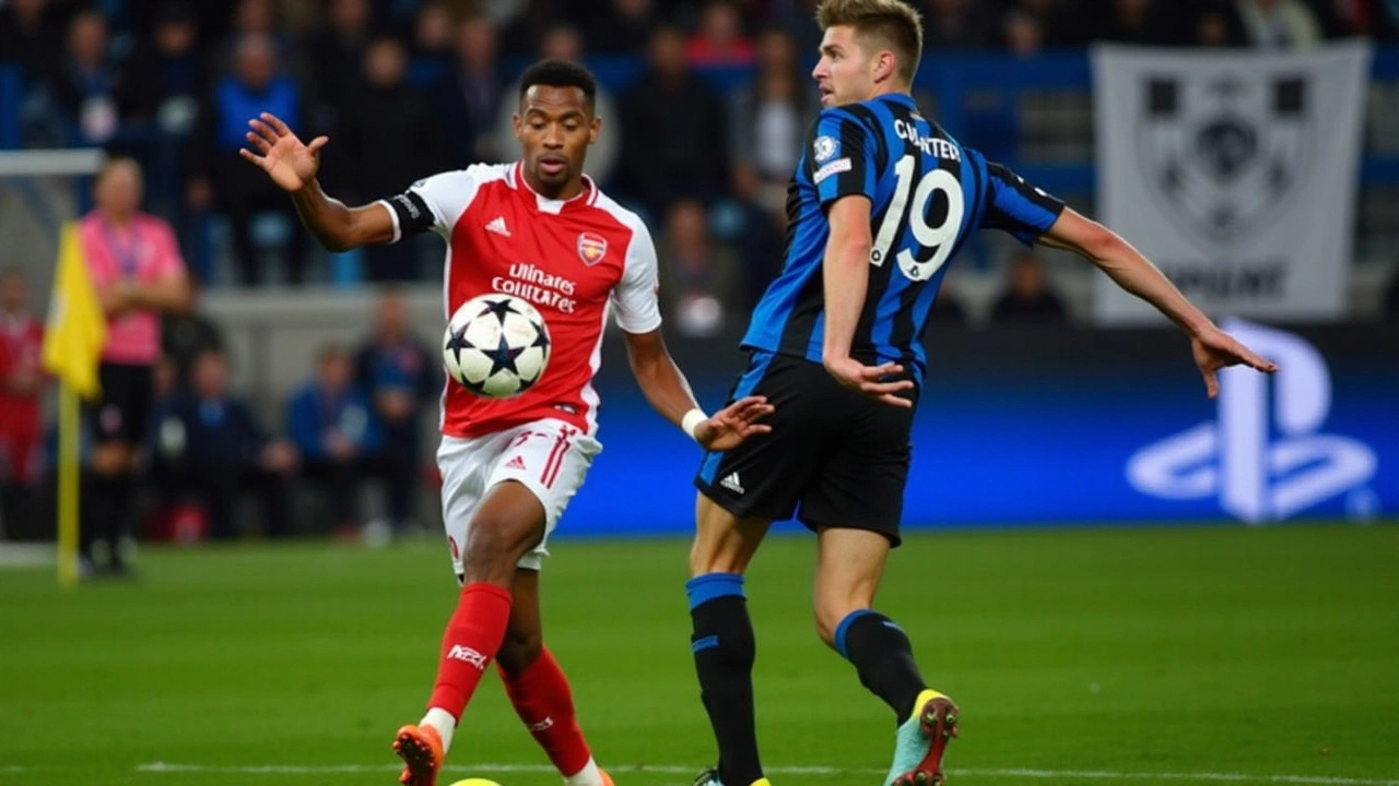 Atalanta e Arsenal empatam na Champions League com defesa espetacular de Raya