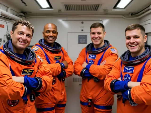 Astronautas precisam de suporte médico ao voltar da Estação Espacial em 2026